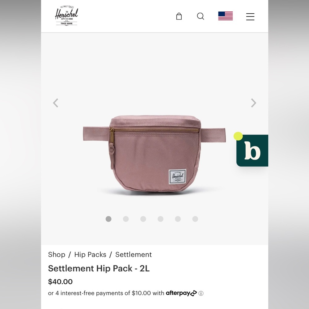 Hershel fanny pack - Picture 3 of 3